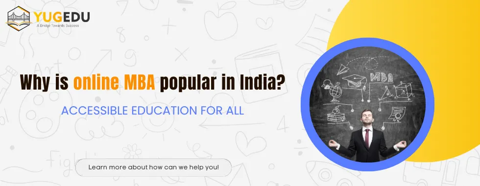 Why is online MBA popular in India?