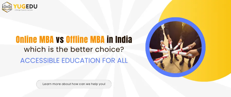 Online MBA vs Offline MBA in India: which is the better choice?