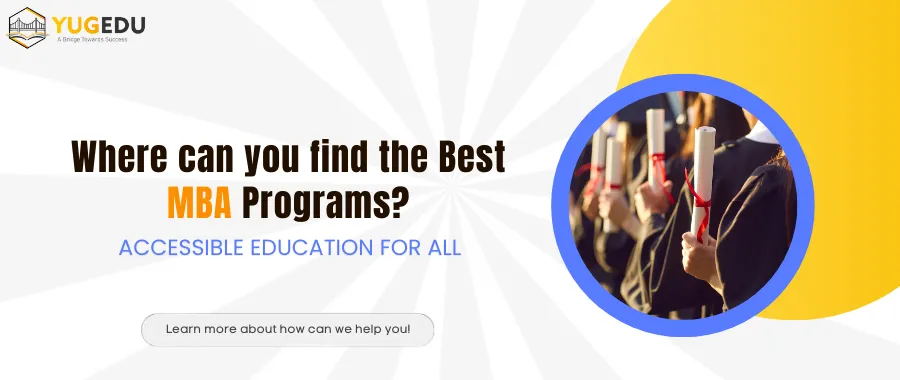 Where can you find the Best MBA Programs?