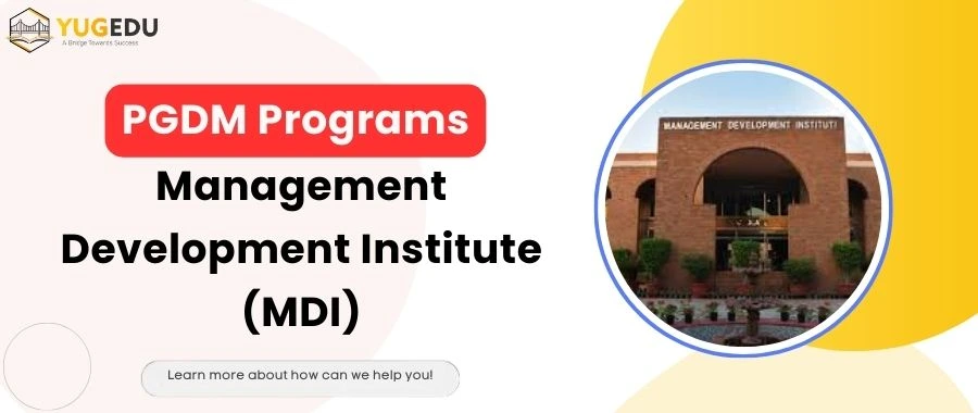 PGDM Programs at MDI